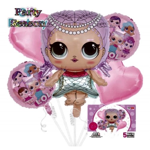 Шары фольга с гелием #807 - фото